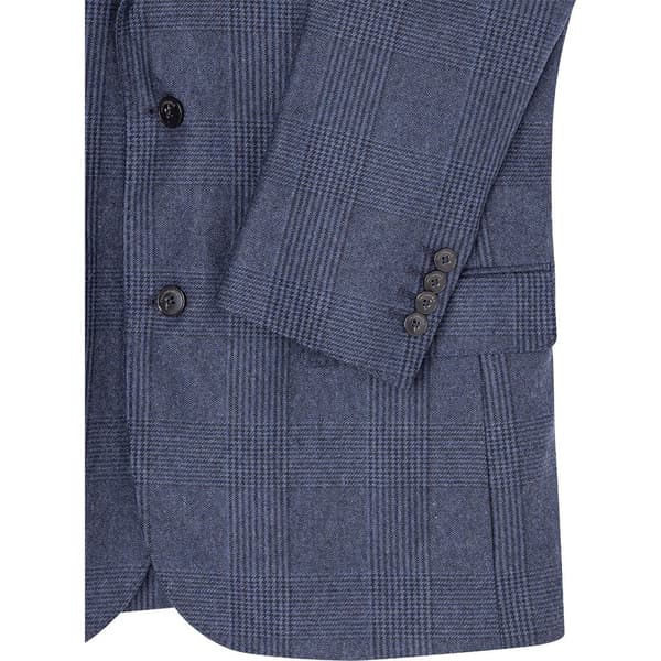 FaÇonnable Blazer 2b Half L Check Blå 56 Man