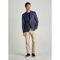 Miniatyrbild 9 av 10: FaÇonnable Blazer 2b Half L Check Blå 56 Man