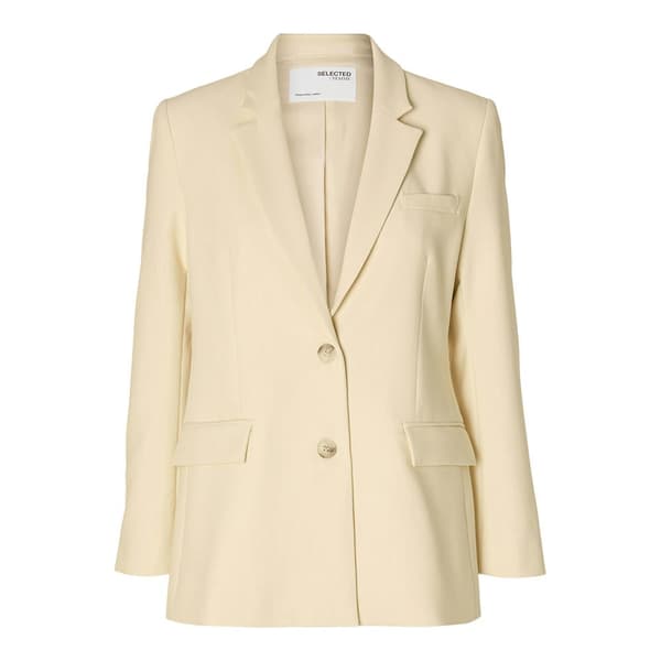 Selected Blazer Rita Classic Beige 40 Kvinde