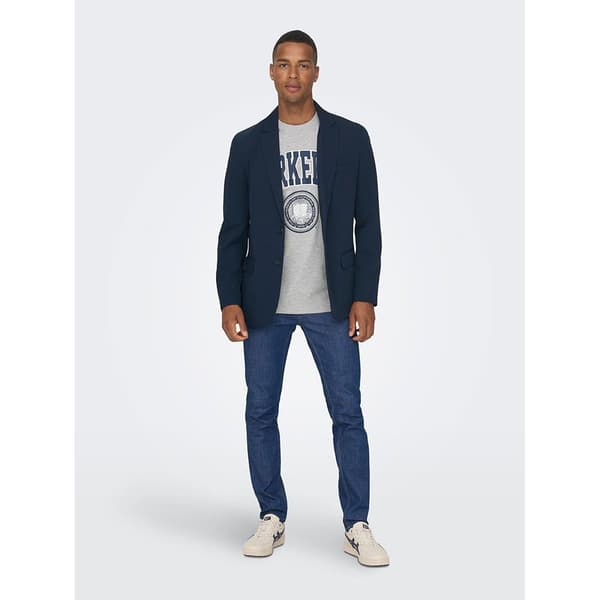 Only & Sons Blazer Eve Blå 54 Mand