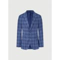 Miniatyrbillede 3 af 10: Hackett Blazer Silk Blue Check Blå 38 / R0 Mand