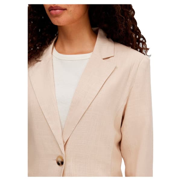 Selected Blazer Viva Beige 34 Kvinde
