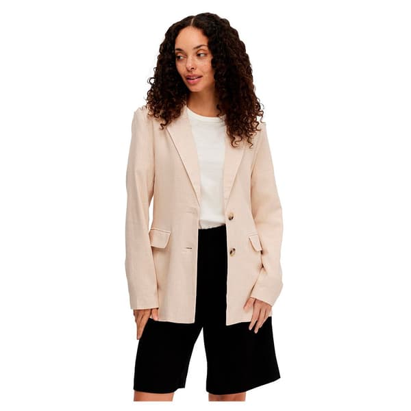 Selected Blazer Viva Beige 34 Kvinde