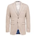 Miniatyrbillede 3 af 6: Selected Blazer Neil Slim Fit Beige 56 Mand