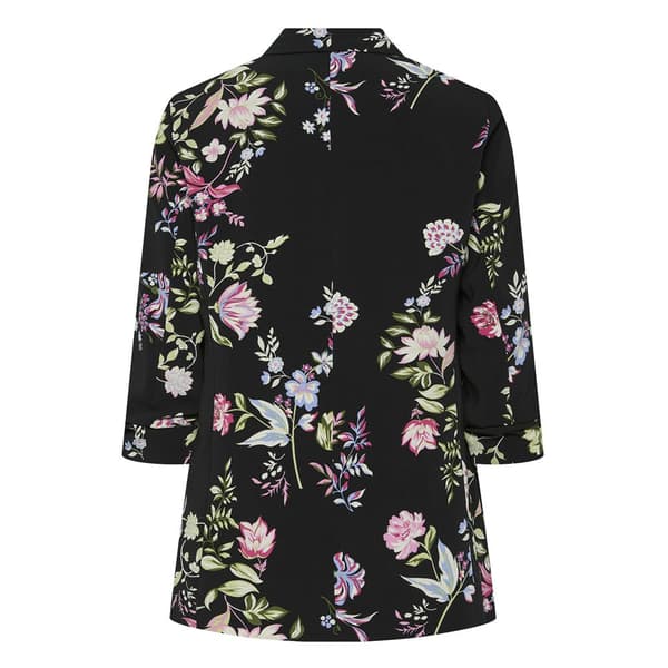 Pieces Boss 3/4 Printed Blazer Flerfarvet L Kvinde