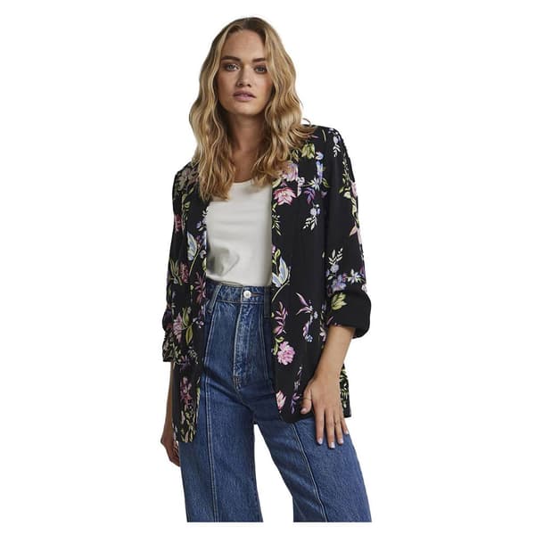 Pieces Boss 3/4 Printed Blazer Flerfarvet S Kvinde