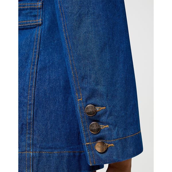 Wrangler 112356492 Blazer Blå XL Kvinde