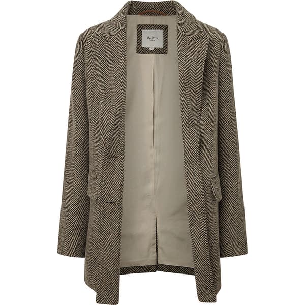 Pepe Jeans Camm Blazer Beige S Kvinde