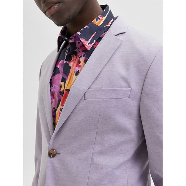 Selected Slim-mylologan Blazer Lilla 48 Mand