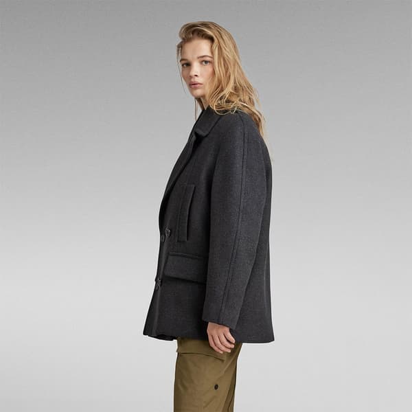 G-star Heavy Wool Blazer Grå XS Kvinde
