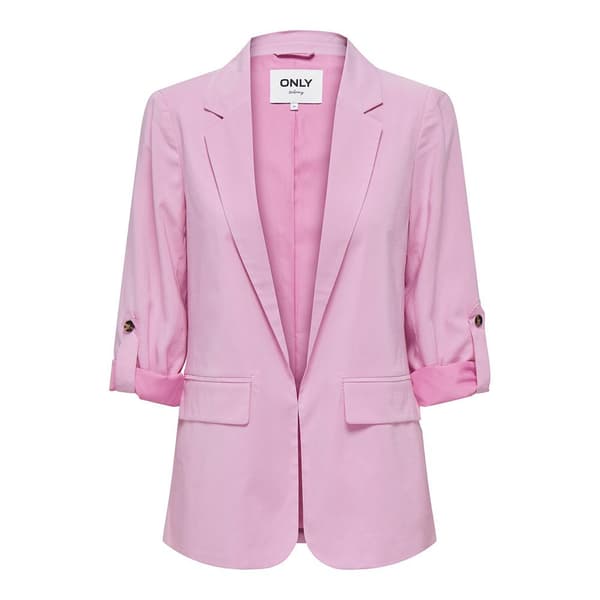 Only Aris Life Blazer Rosa 38 Kvinde