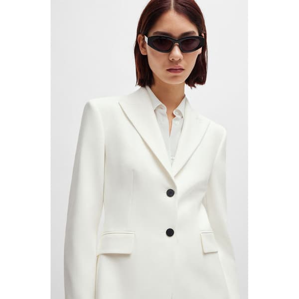 Hugo Asmalla Blazer Vit 38 Kvinna