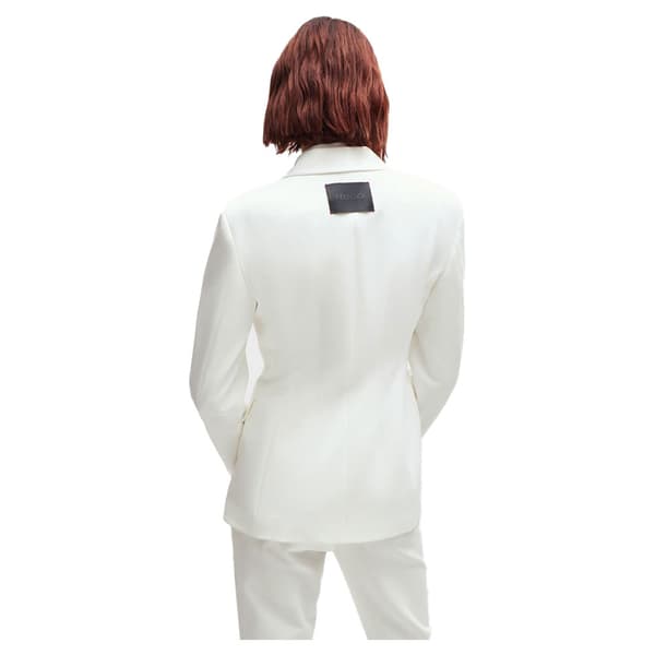 Hugo Asmalla Blazer Vit 38 Kvinna