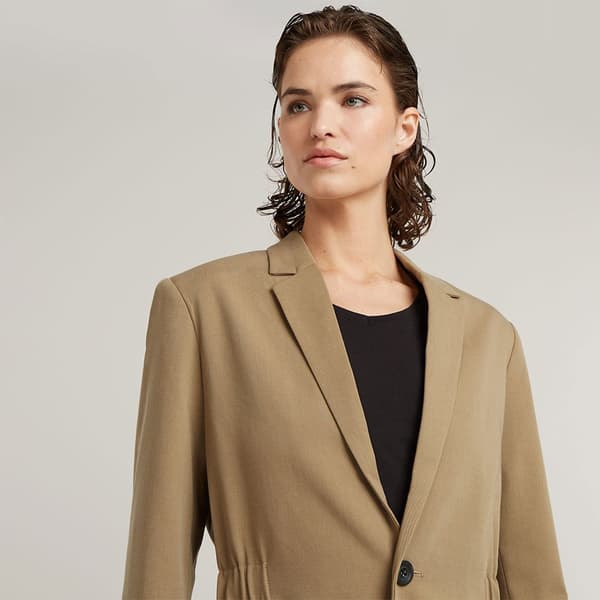 G-star D24253-d401 Blazer Brun M Kvinde