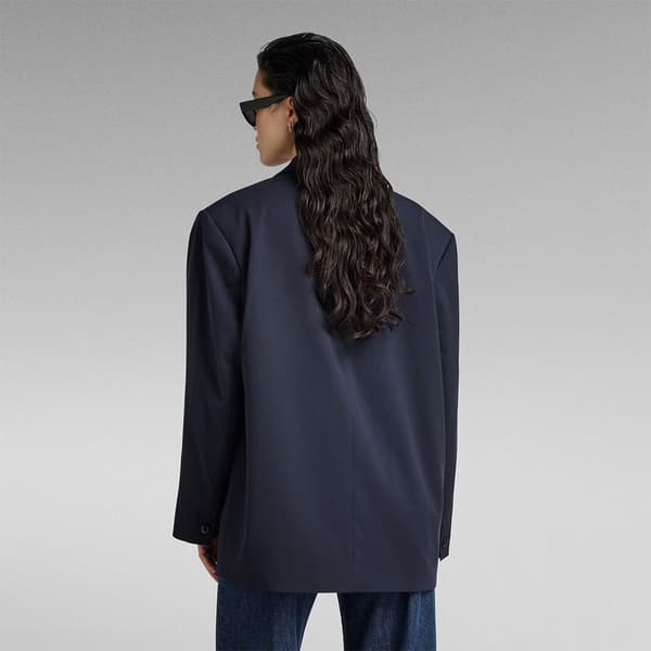 G-star Big Bf Blazer Blå XS Kvinde