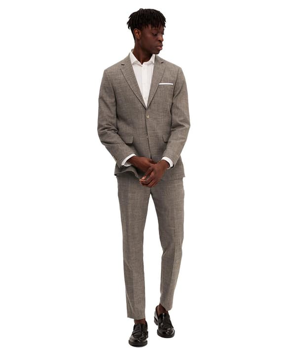 Selected Oasis Slim Fit Blazer Beige 56 Man