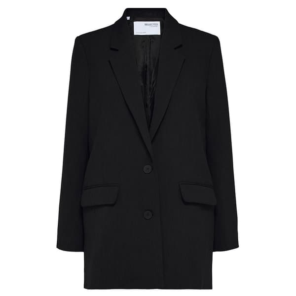 Selected Frita Relaxed Fit Blazer Sort 44 Kvinde