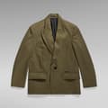 Miniatyrbild 3 av 4: G-star Wool Blazer Grönt 2XS Kvinna