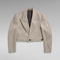 Miniatyrbillede 3 af 5: G-star Cropped Blazer Beige XS Kvinde
