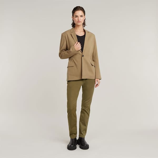 G-star D24253-d401 Blazer Brun 2XS Kvinde