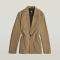 Miniatyrbillede 2 af 4: G-star D24253-d401 Blazer Brun XL Kvinde