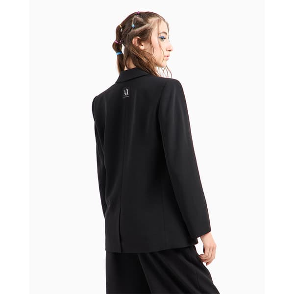 Armani Exchange Xw000252_af10872 Blazer Sort M Kvinde