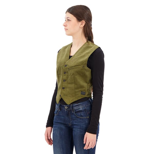 G-star Cord Blazer Grøn 2XS Kvinde