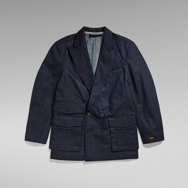 G-star D23752 Blazer Blå S Man