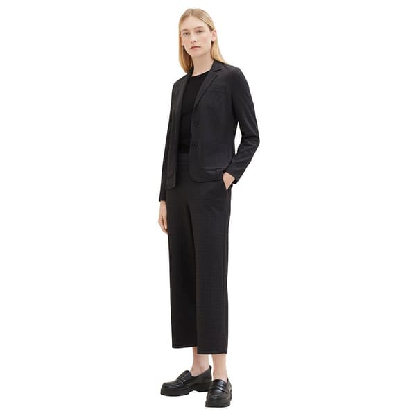 Tom Tailor 1038711 Checked Blazer Grå XS Kvinde