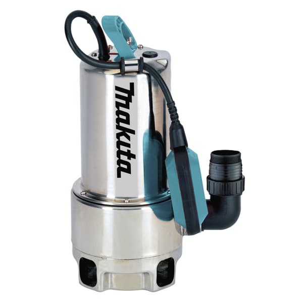 Makita PF1110 dykpumpe 15000 l/t 5 m 1100 W Sort, Blå, Krom
