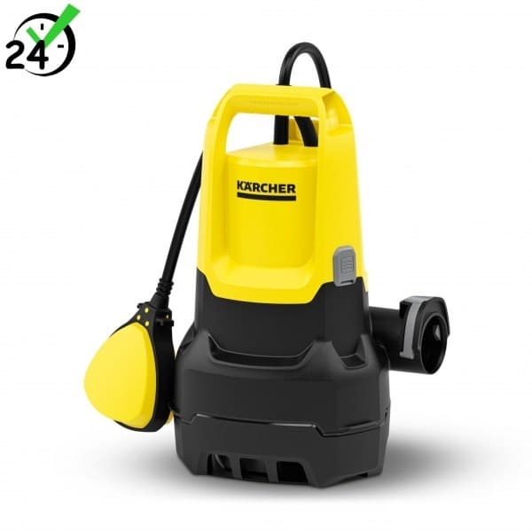 Kärcher SP 9.500 DIRT dränkbar pump 280 W 9500 l/h 7 m Svart, Gul
