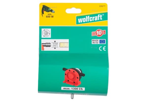 Wolfcraft 1300 l/t borepumpe