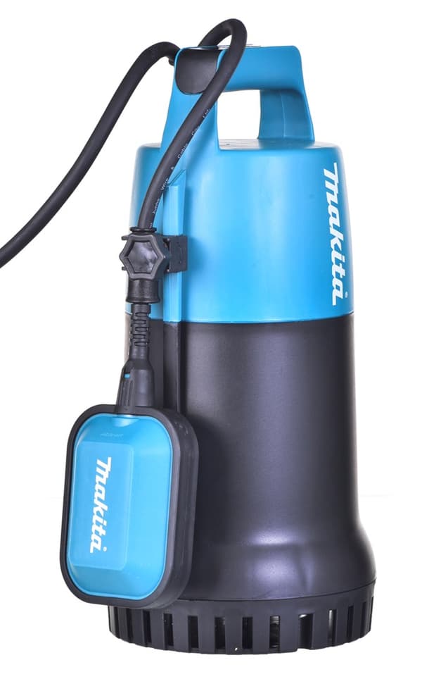 Makita PF0800 dränkbar pump 800 W 13200 l/h 5 m Svart, Blå