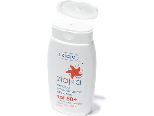 Ziaja Ziajka solar waterproof emulsion for children SPF 50+ 125 ml