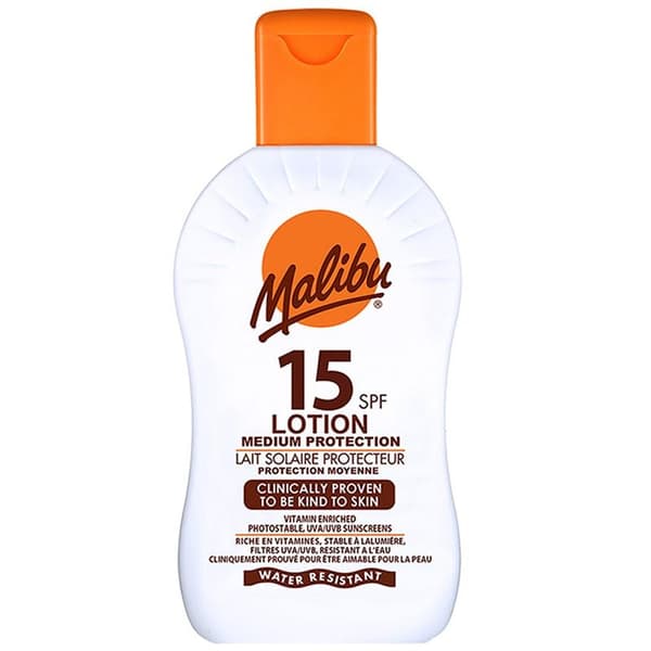 Malibu Sun Lotion SPF15 200ml