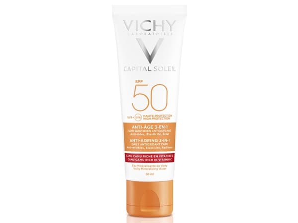 Vichy Soleil Anti-Age Face SPF50 - Dame - 50 ml
