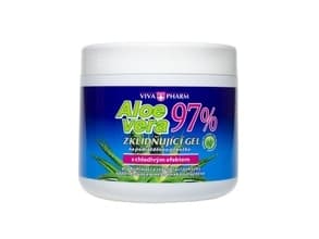 Aloe Vera zklidnujici gel s 97 aloe v doze 600 ml