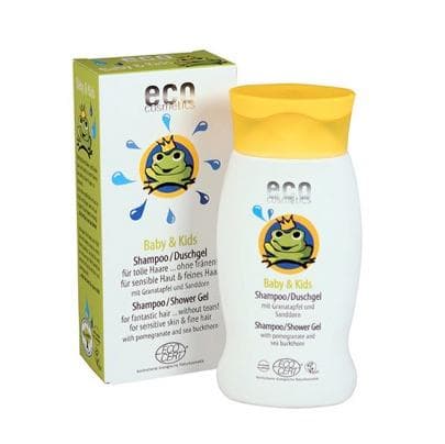 ECO Cosmetics ekologiskt schampo och duschkräm för babyn