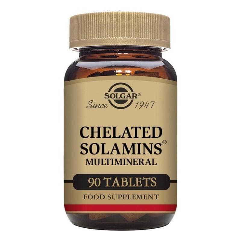 Solamins Multimineral.Kelaterade mineraler Solgar
