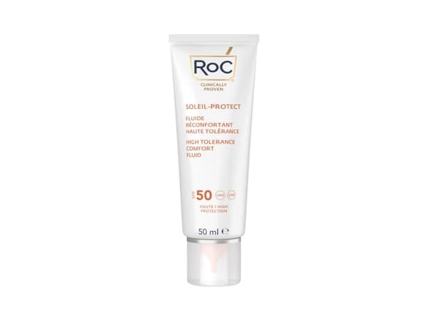 ROC Soleil-Protect High Tolerance Fluid SPF50+ - Unisex - 50 ml