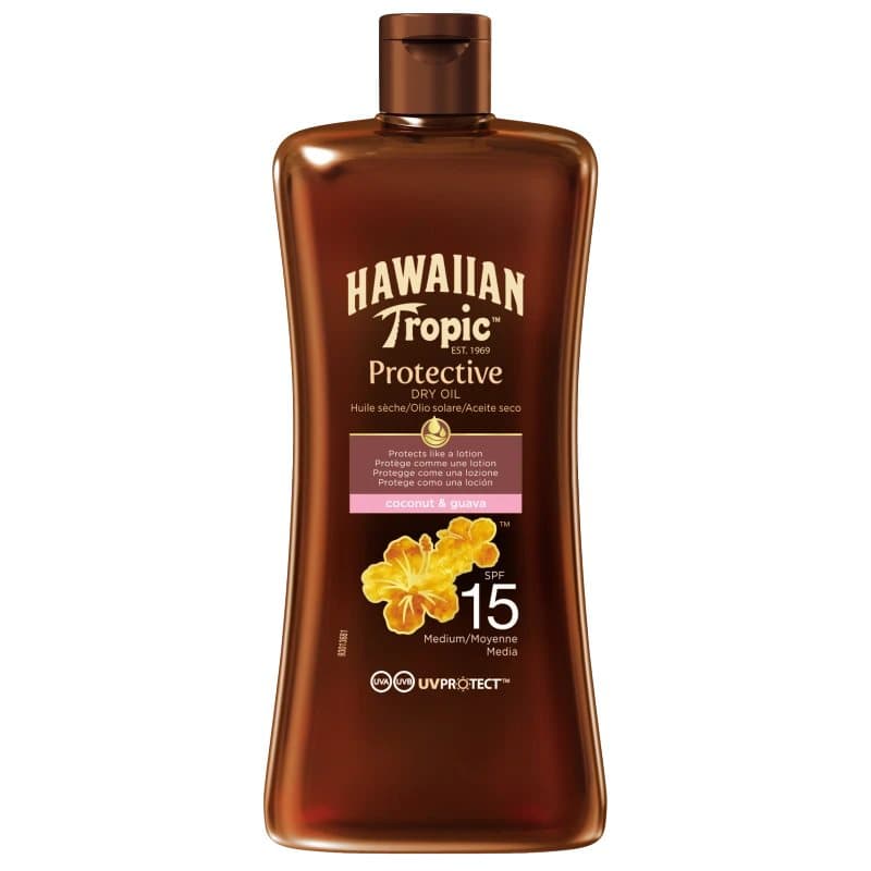 Hawaiian Protective Oil SPF 15 Coconut & Guava 100ml