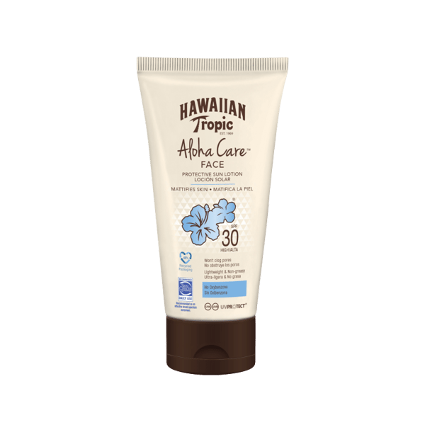 Hawaiian Tropic Hawaiian Aloha Care Face Lotion SPF 30 90ml - Solskydd