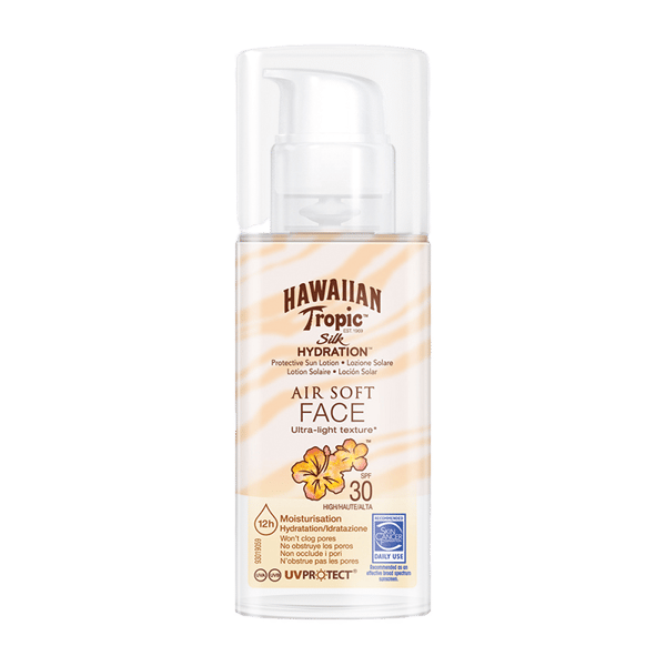 Hawaiian Silk H Air Soft Face SPF 30 50 ml - Solskydd