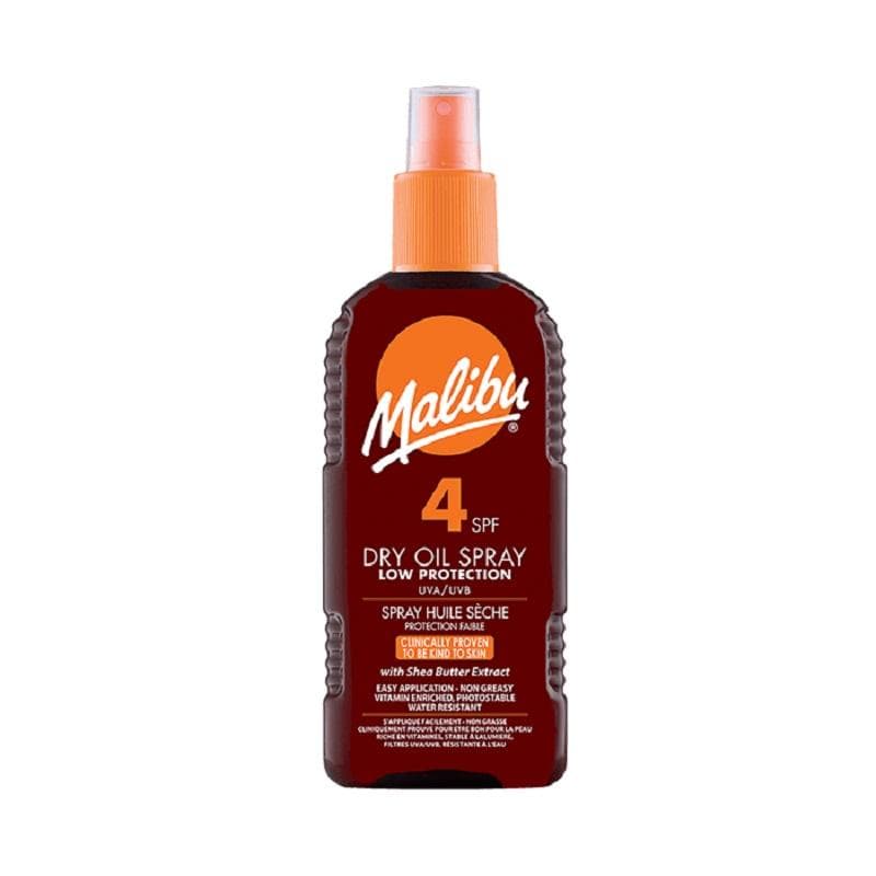 Malibu Dry Oil Spray SPF4 200ml