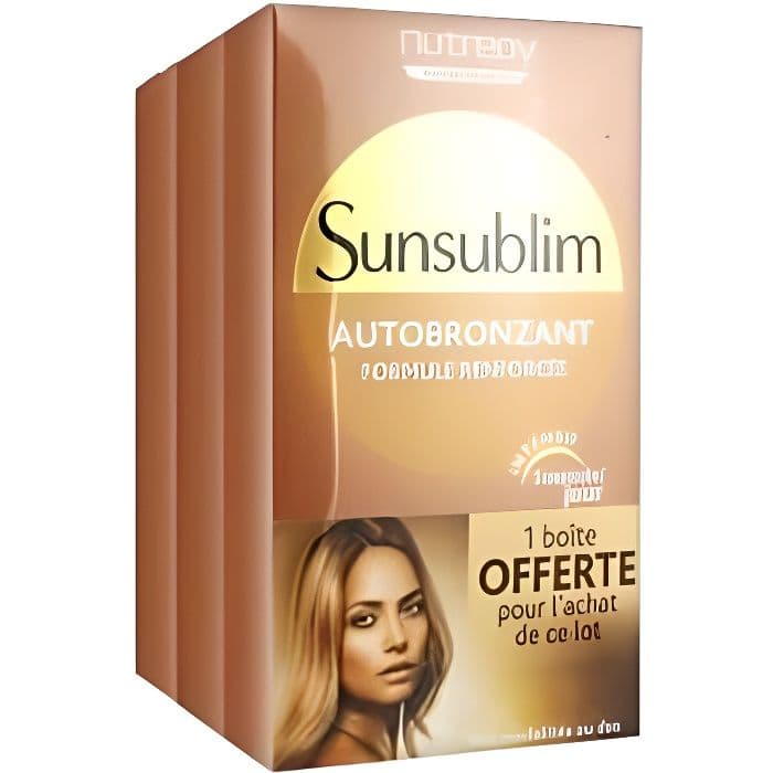 Nutreov Sunsublim Self Tanning 3x28 kapslar