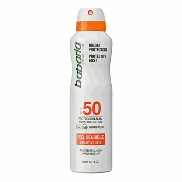 Solskyddsspray Babaria Spf 50 (200 ml) Känslig hud 50 (200 ml)