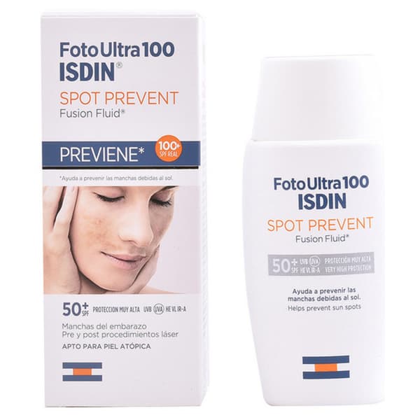 Solcreme til ansigtet Spot Prevent Isdin SPF 50+ (50 ml)