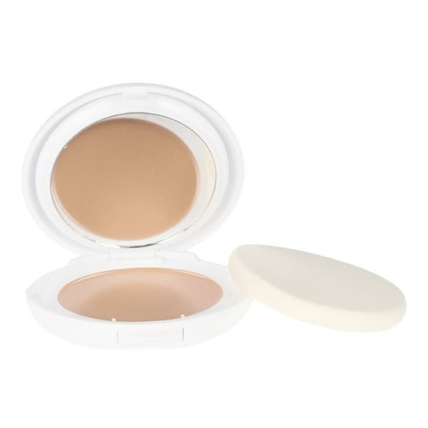 Solbeskyttelse med farve Avene Spf 50 Kompakt Sand (9,5 g)
