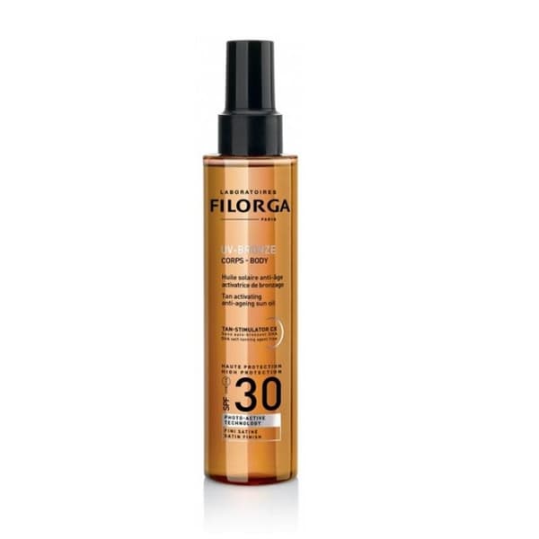 Filorga Uv-Bronze Tan Activating Anti- Ageing Sun Oil Spf30 150 ml