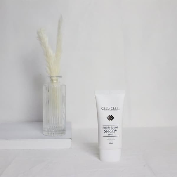 CELL BY CELL - SOFT SILKY SUN BLOCK, SPF50+ PA+++ / 50 ml.